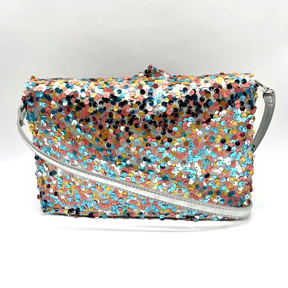 On 34th Confetti Rosemari Convertible Crossbody Clutch - Picture 2 of 11